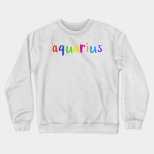 aquarius Crewneck Sweatshirt